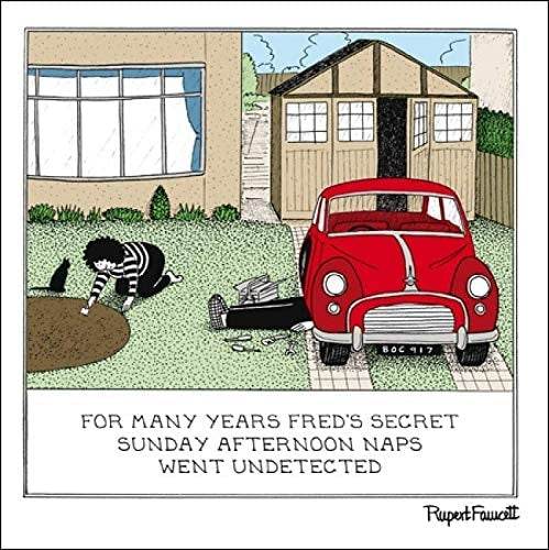 Afternoon Nap Birthday Card - House of Cards