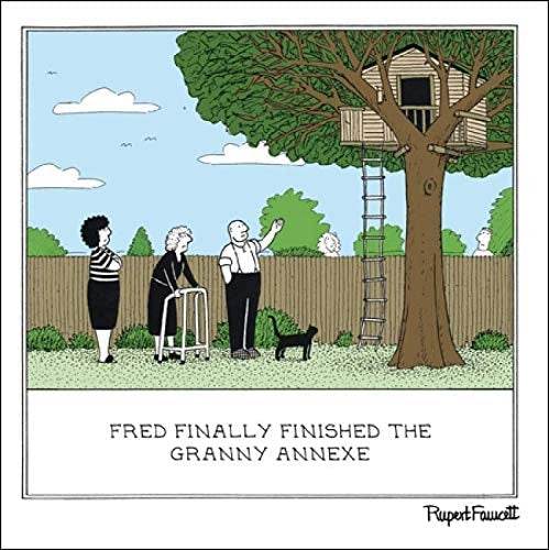 Granny Annexe Birthday Card - House of Cards