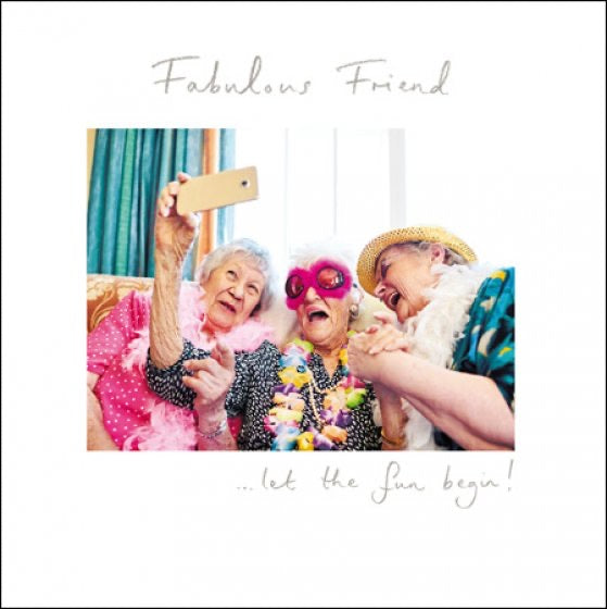 Xiss Fabulous Friend Birthday Card