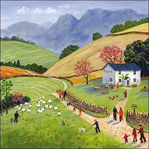 Afternoon Walk Greeting Card - House of Cards