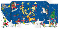 Quentin Blake Large Fold-Out Advent Calendar