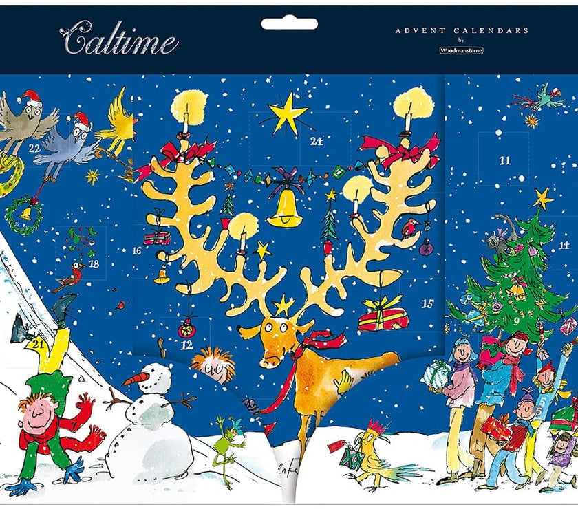 Quentin Blake Large Fold-Out Advent Calendar