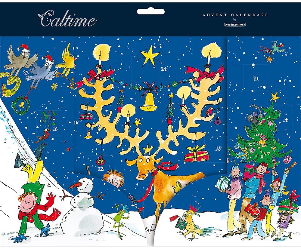 Quentin Blake Large Fold-Out Advent Calendar