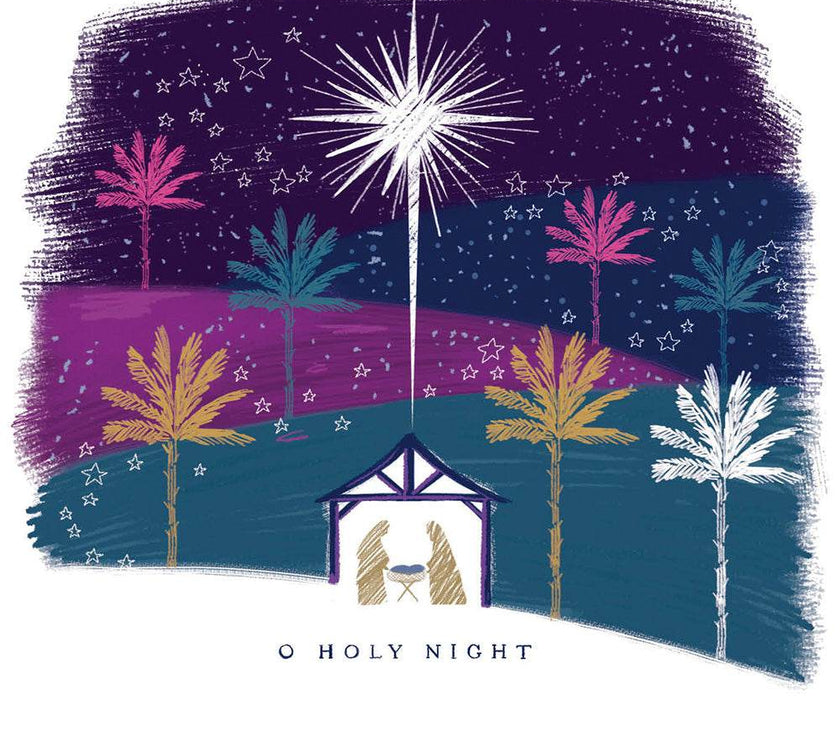 5 O Holy Night Charity Christmas Cards - House of Cards