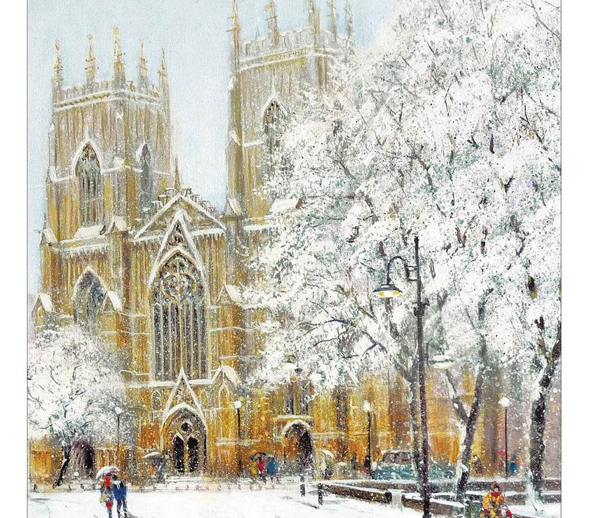 5 York Minster Cathedral Charity Christmas Cards - House of Cards