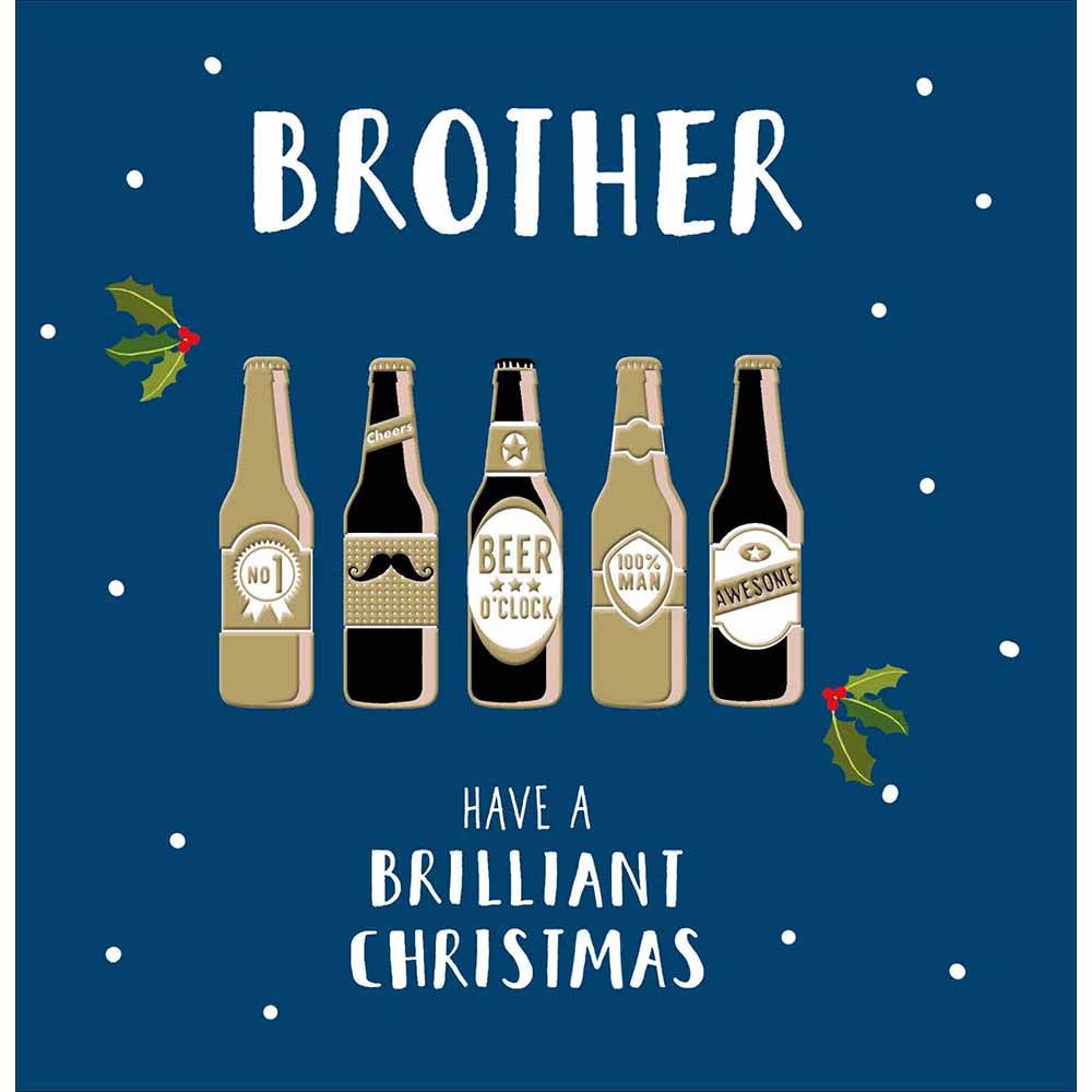Brother Brilliant Christmas Card - House of Cards