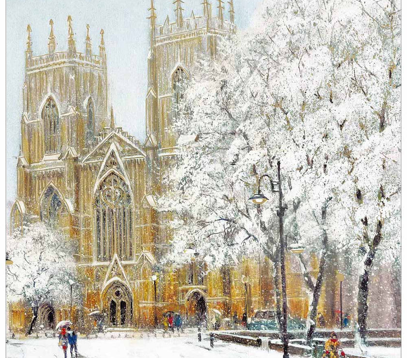 Box of 6 York Minster Christmas Cards