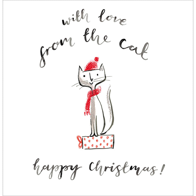 From The Cat Happy Christmas Card