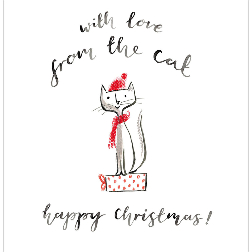 From The Cat Happy Christmas Card