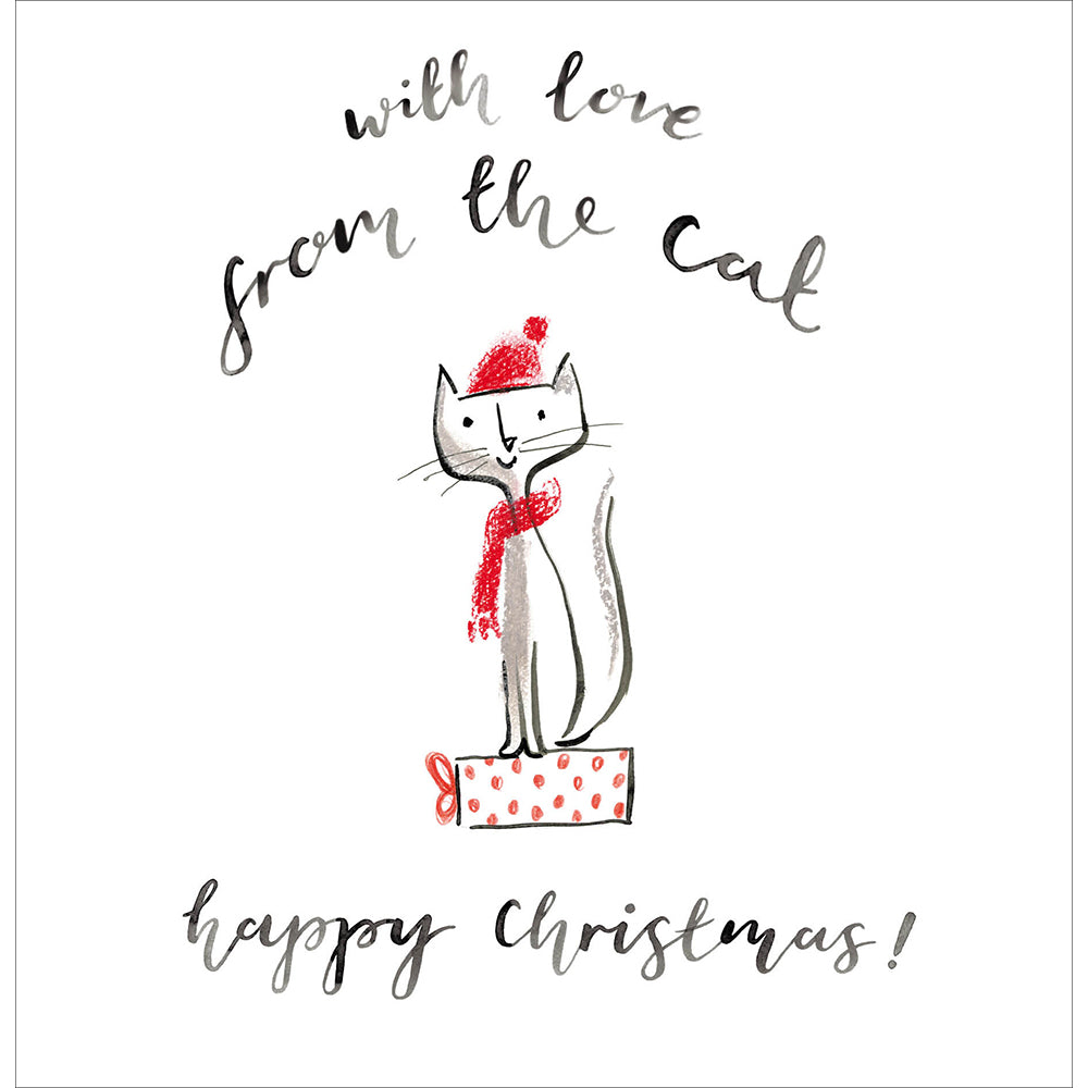 From The Cat Happy Christmas Card