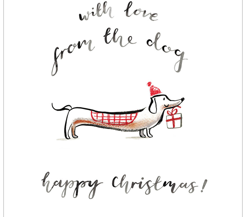 From The Dog Happy Christmas Card