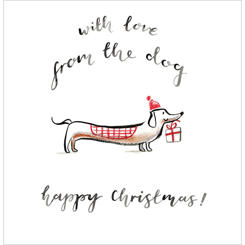 From The Dog Happy Christmas Card