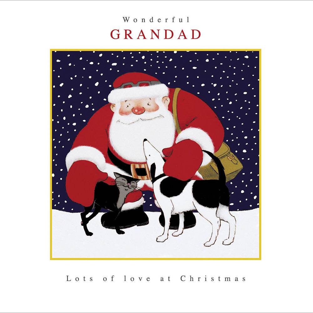 Grandad Raymond Briggs Father Christmas Card - House of Cards