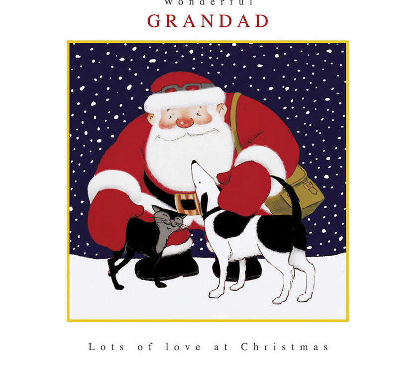 Grandad Raymond Briggs Father Christmas Card