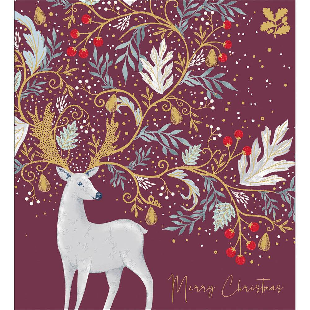 Deer National Trust Harmony Charity Christmas Cards - House of Cards