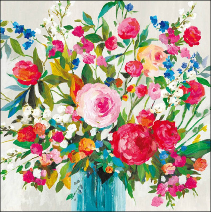 Flowers In Bloom Birthday Card