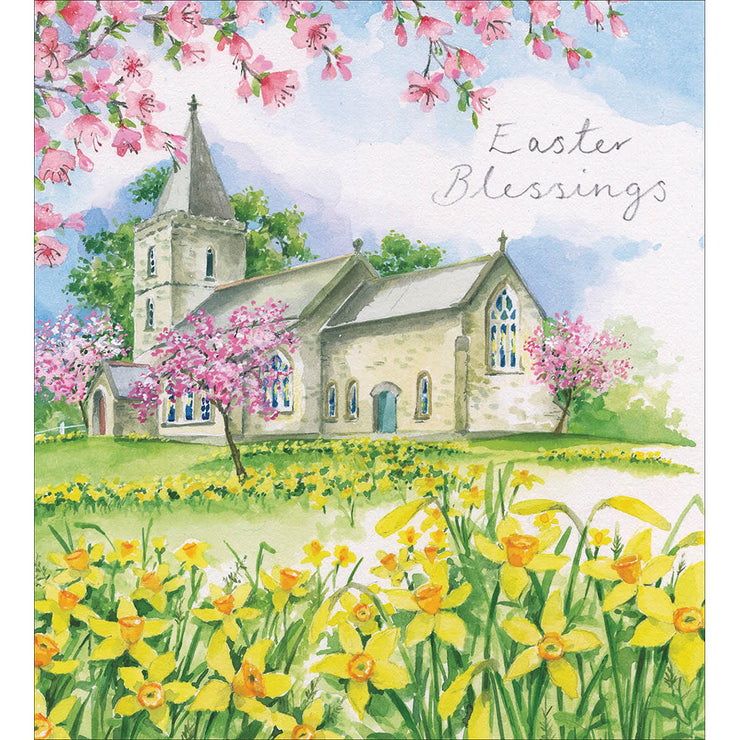 Easter Morning Church Easter Cards