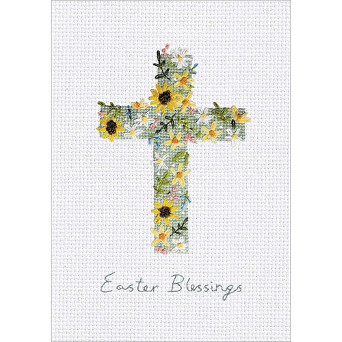 Embroidery Easter Card
