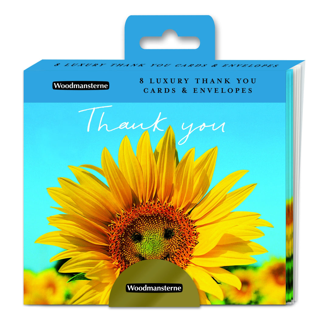 SmiSunflower Thank You Cards