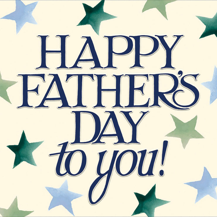 Emma Bridgewater Happy Fathers Day Card