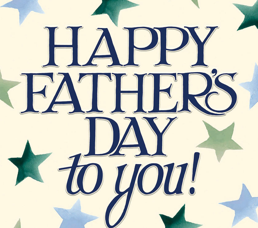 Emma Bridgewater Happy Fathers Day Card