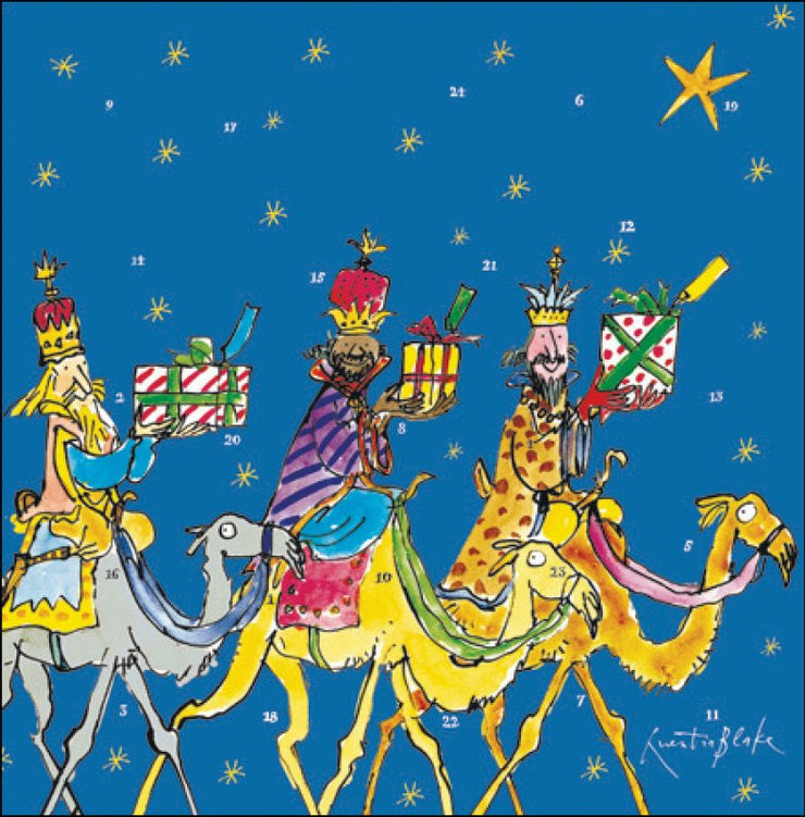 Quentin Blake 3 Kings Advent Calendar