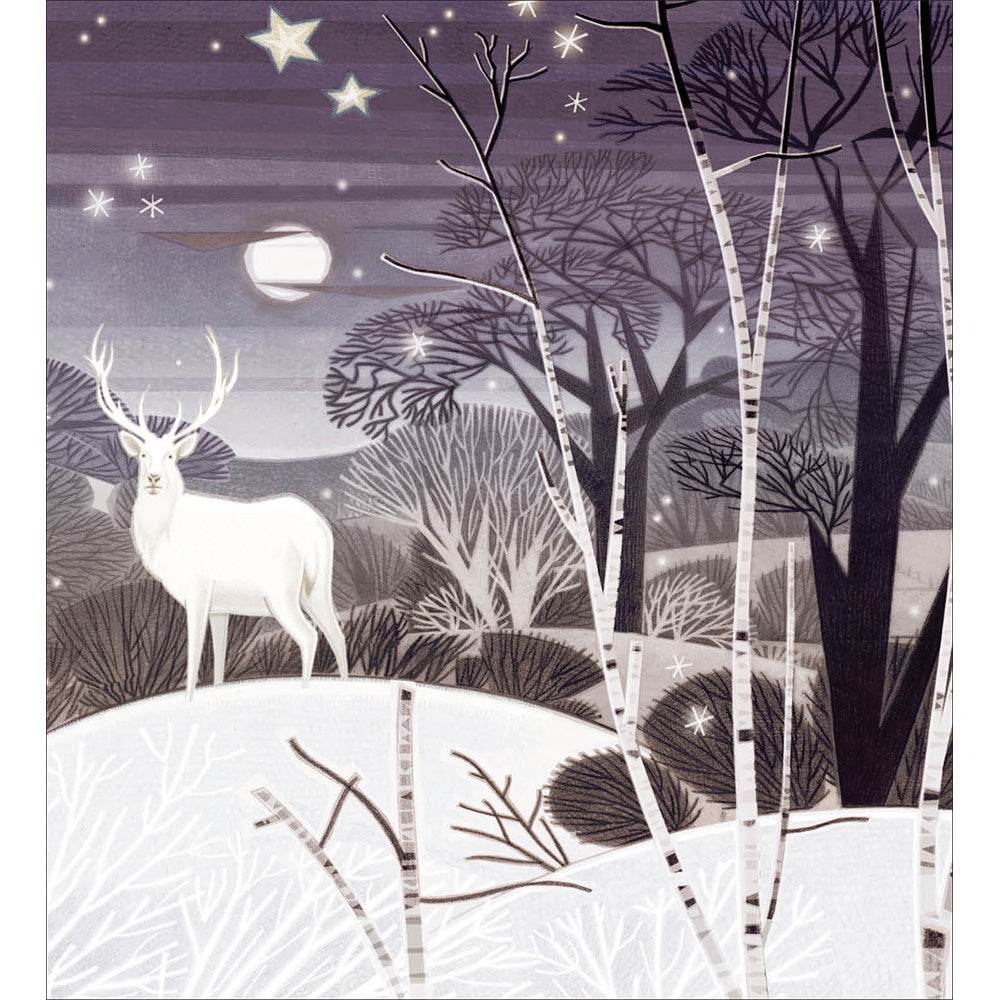 5 Snowy Hill Charity Christmas Cards - House of Cards