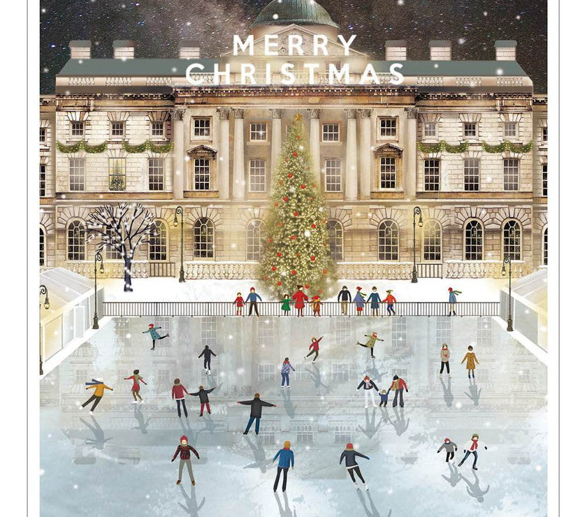 5 Somerset Skaters Charity Christmas Cards - House of Cards