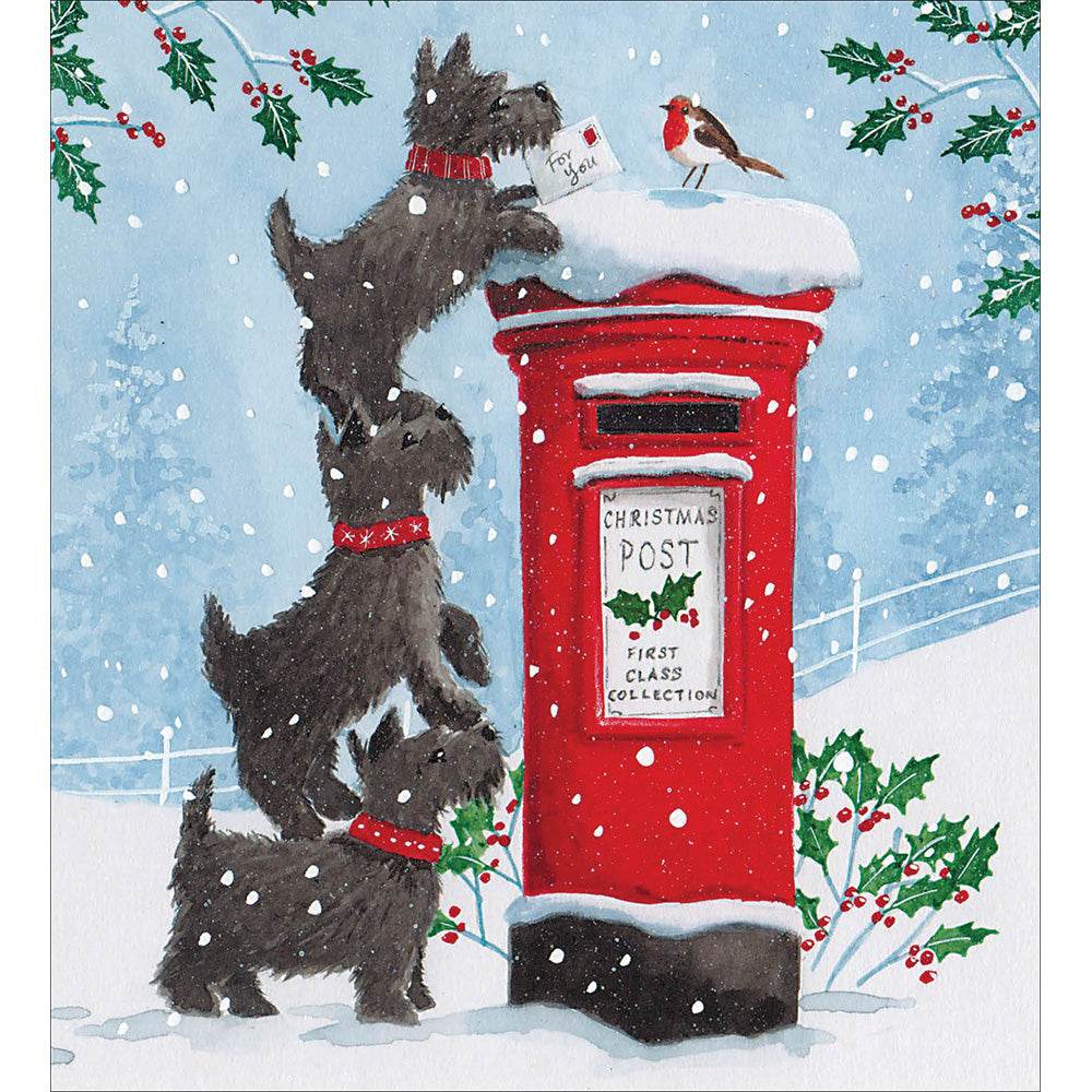 5 Dogs Letter for Santa Charity Christmas Cards - House of Cards