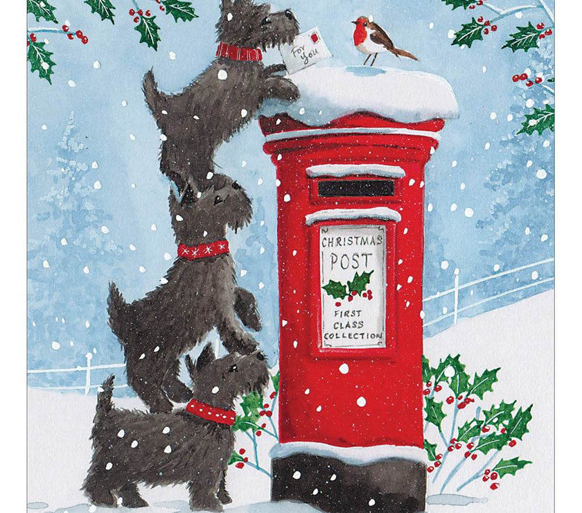 5 Dogs Letter for Santa Charity Christmas Cards - House of Cards