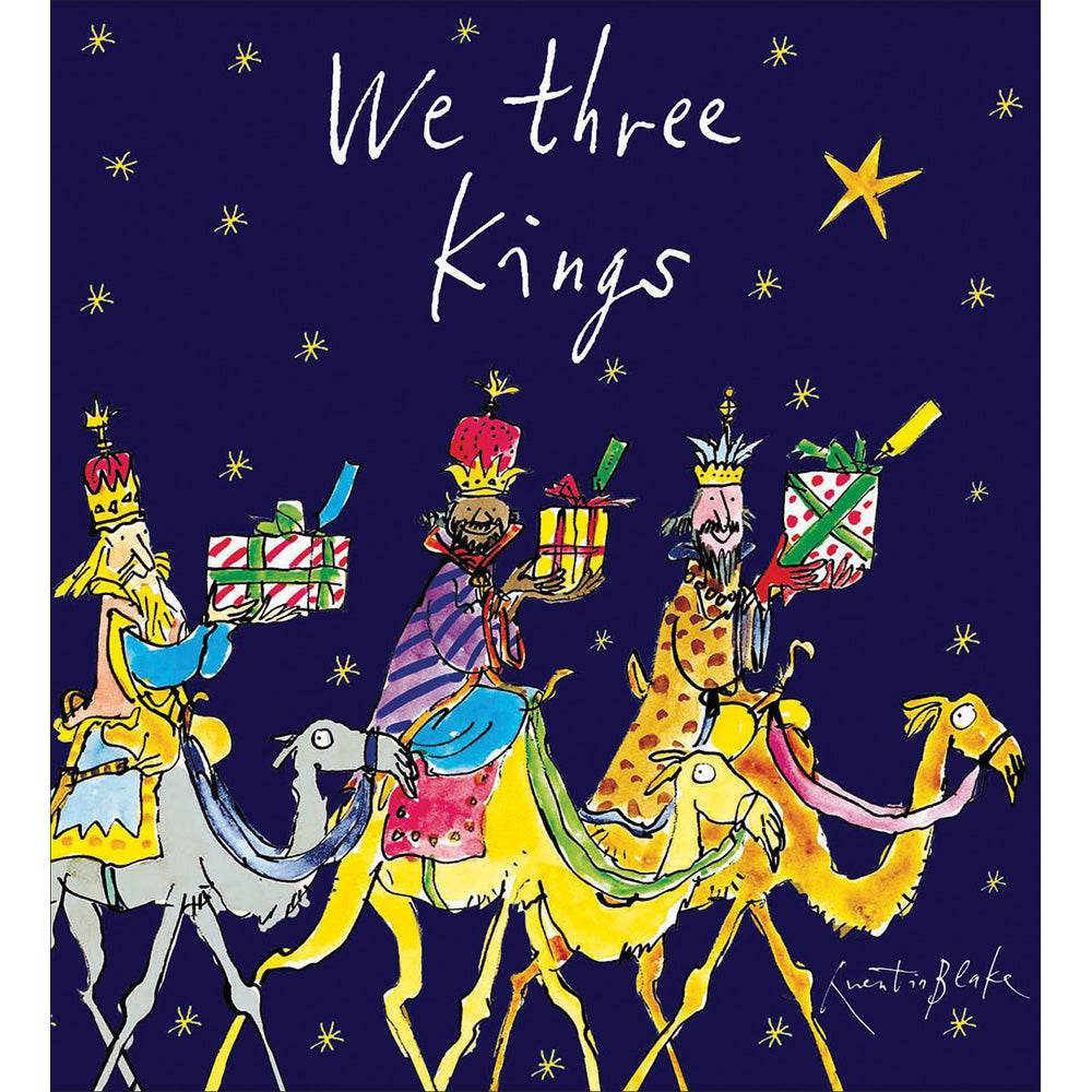 5 Quentin Blake We Three Kings Charity Christmas Cards - House of Cards