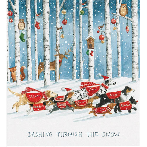 5 Santa's Little Helpers Charity Christmas Cards - House of Cards