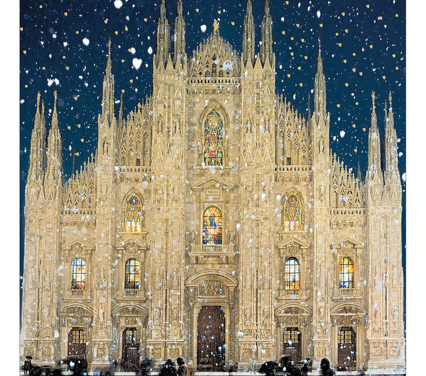5 Milan Cathedral Charity Christmas Cards - House of Cards