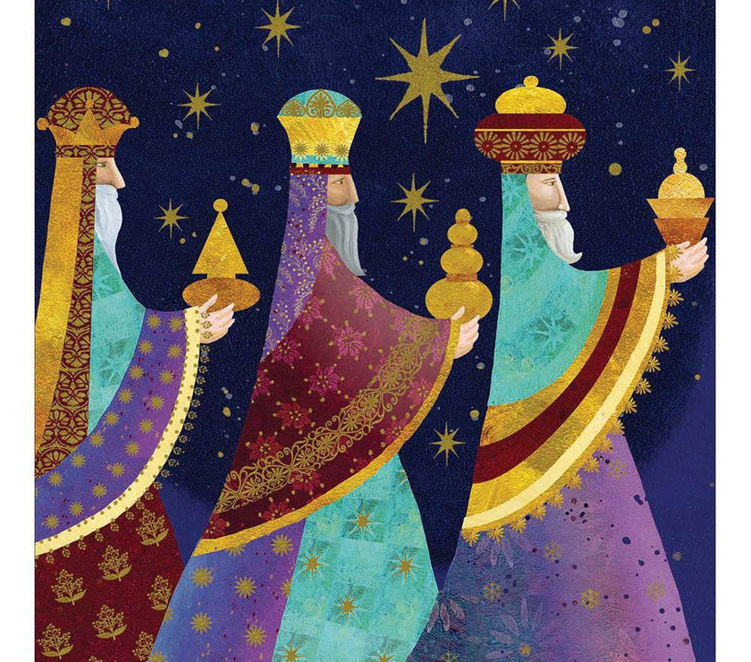 5 Three Kings Charity Christmas Cards - House of Cards