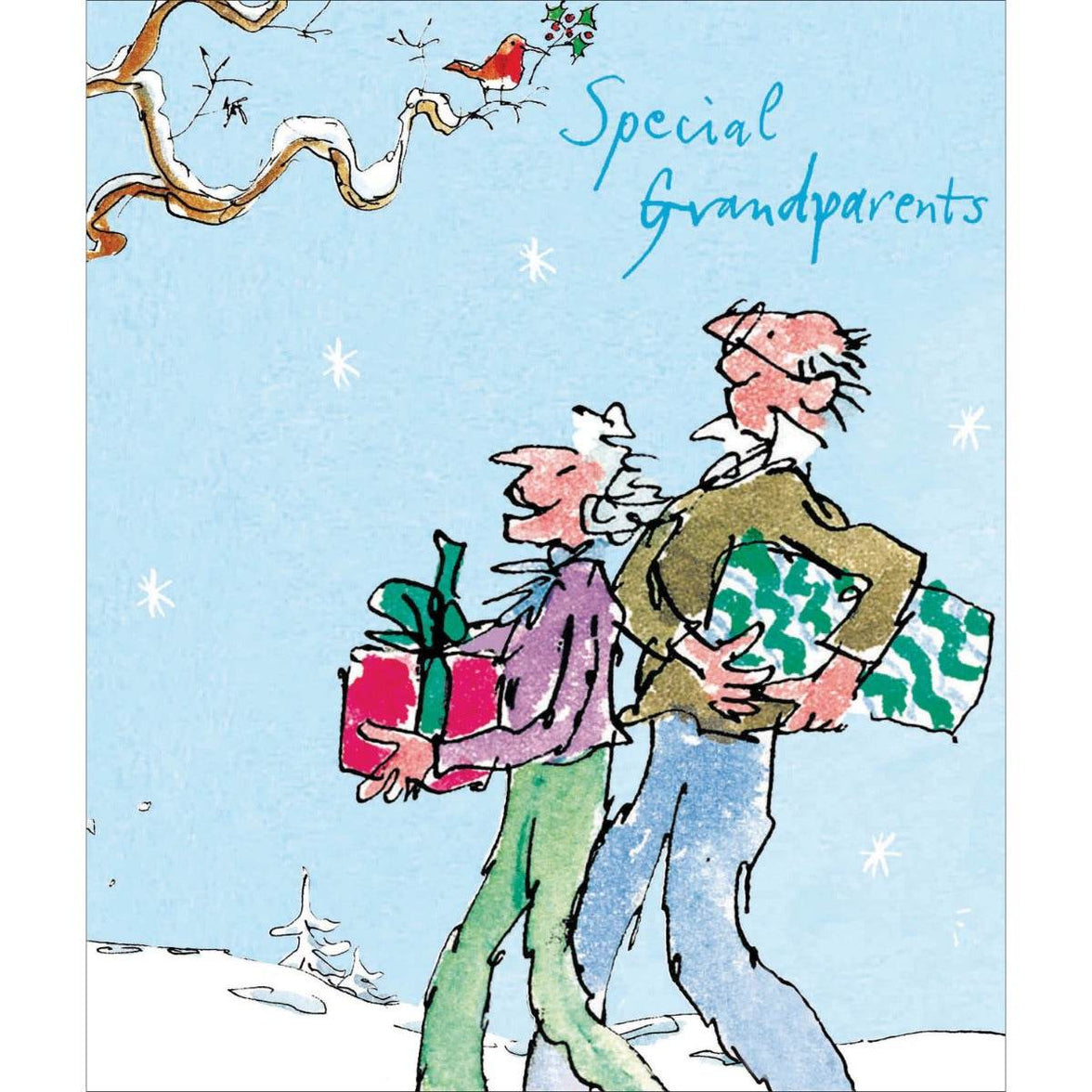 Quentin Blake Special Grandparents Card - House of Cards