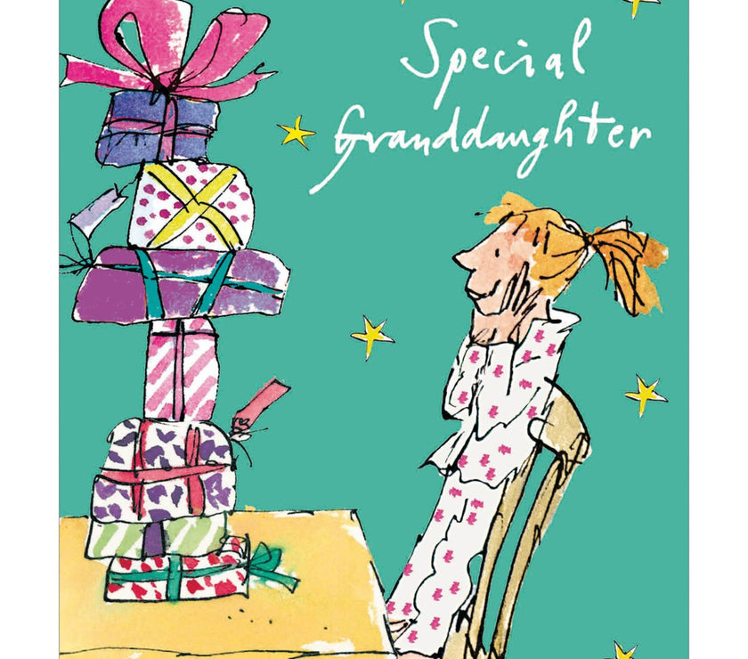 Quentin Blake Special Granddaughter Card
