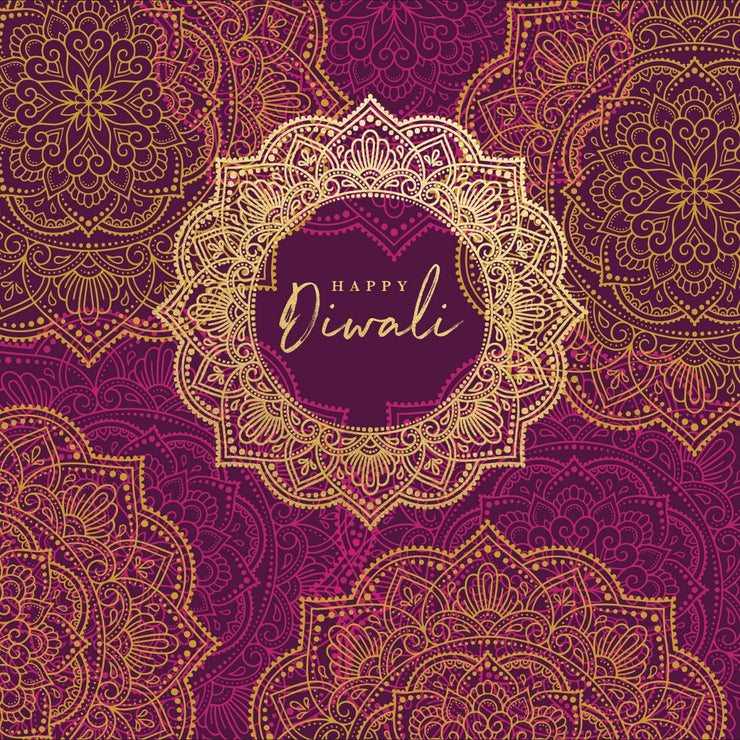 Happy Diwali Greeting Card