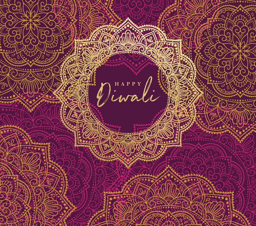 Happy Diwali Greeting Card