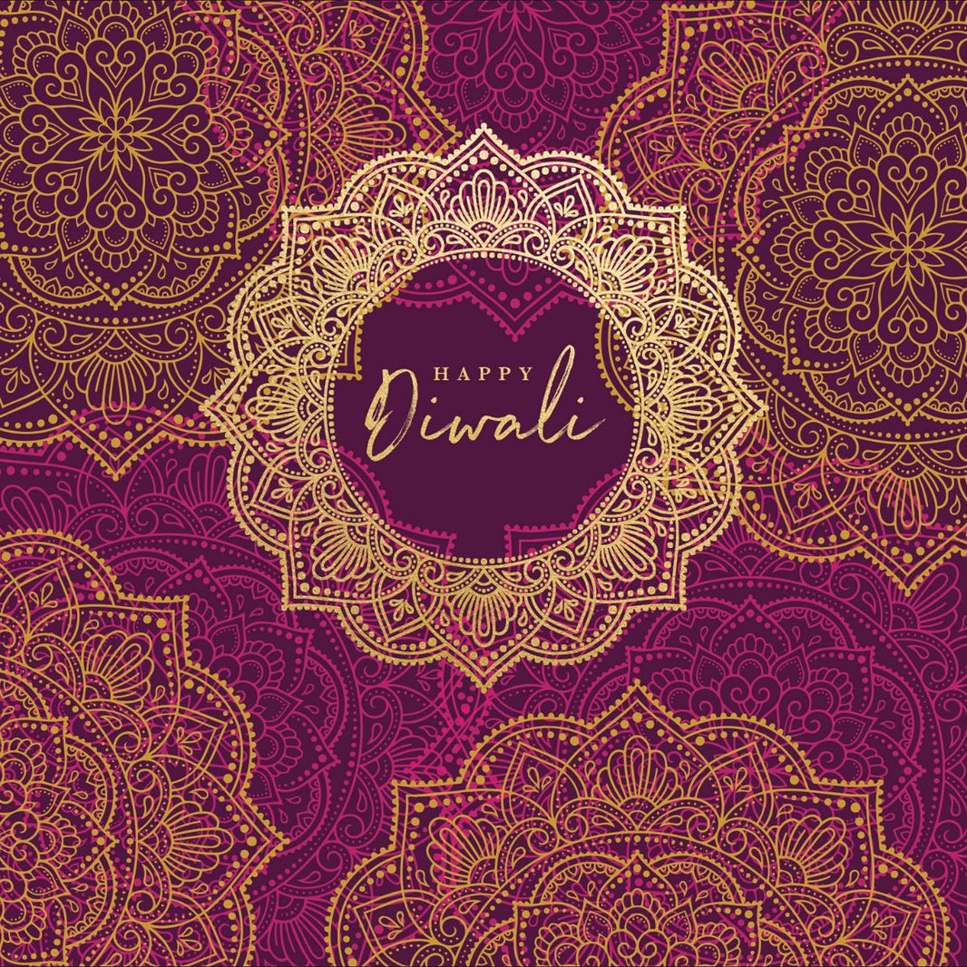 Happy Diwali Greeting Card