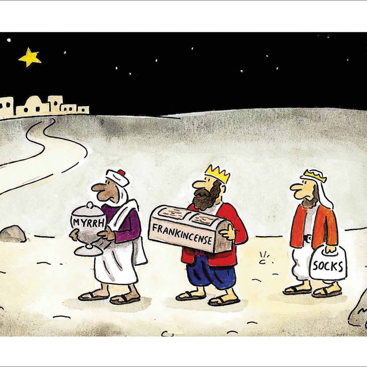 Three Wise Men Christmas Card