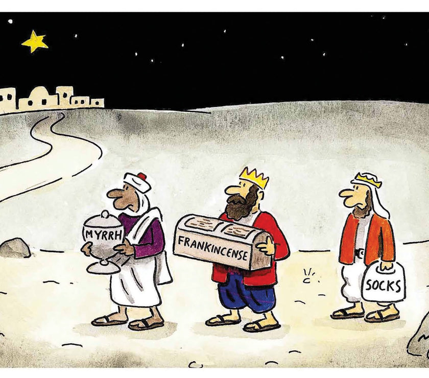 Three Wise Men Christmas Card