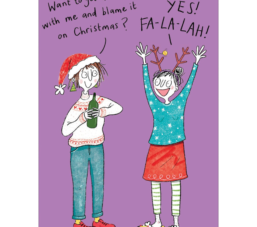Blame it On Christmas Card