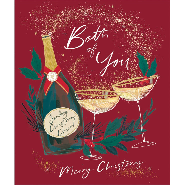 Both of You Merry Christmas Card