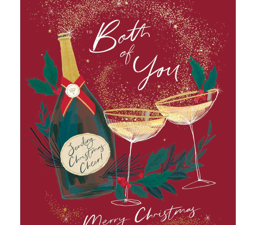 Both of You Merry Christmas Card