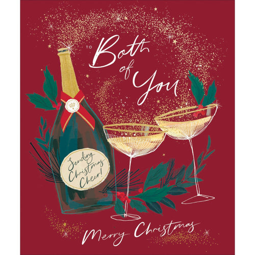 Both of You Merry Christmas Card