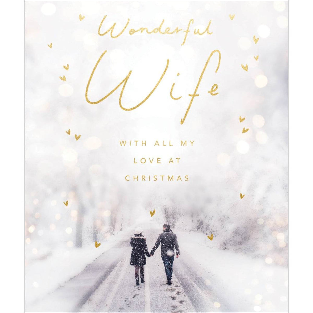 Wonderful Wife At Christmas Card - House of Cards