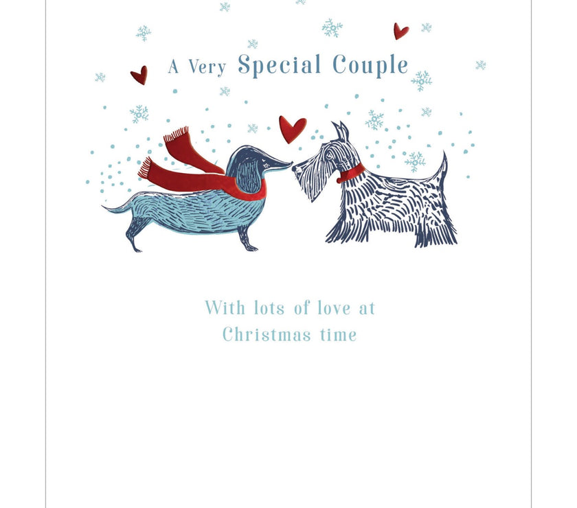Very Special Couple Christmas Card