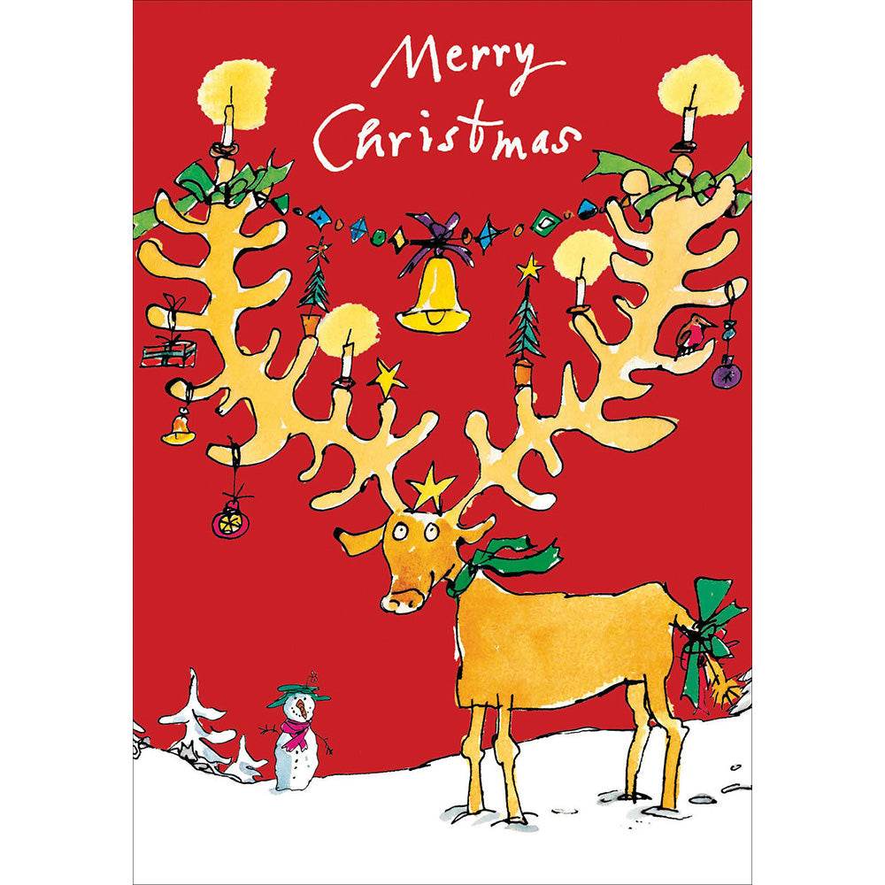 20 Quentin Blake Charity Boxed Christmas Cards - House of Cards