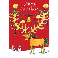 20 Quentin Blake Charity Boxed Christmas Cards - House of Cards