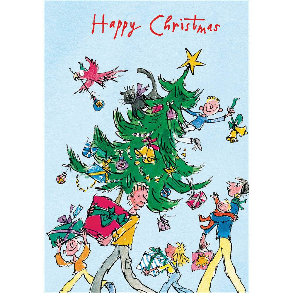 20 Quentin Blake Charity Boxed Christmas Cards - House of Cards
